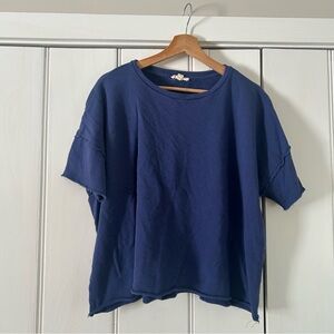 Eileen Fisher Deep Blue Top